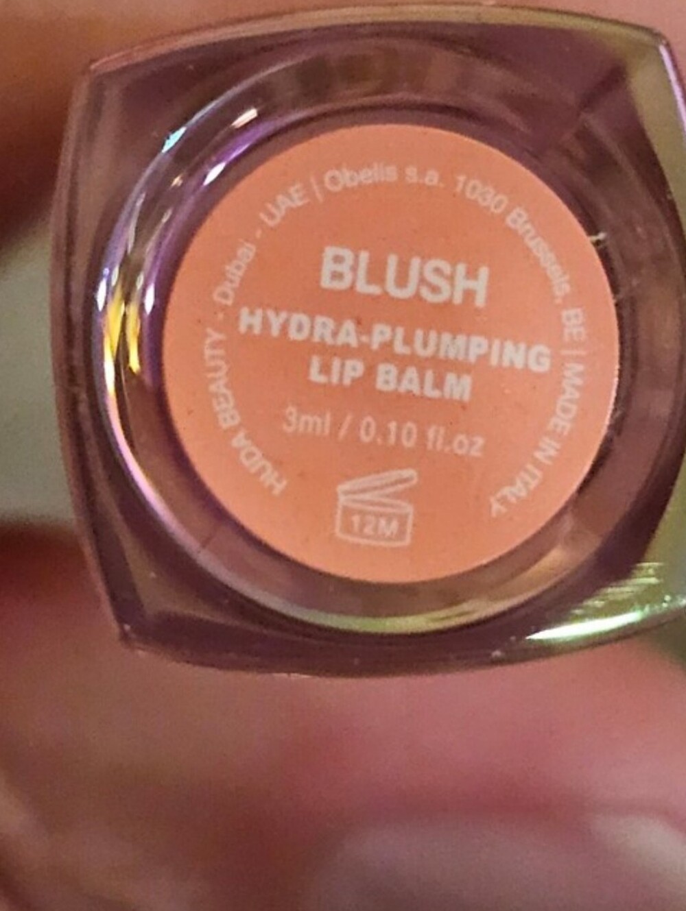 BNIB - Huda Beauty Silk Balm Hydrating Lip Balm - BLUSH - Picture 3 of 4